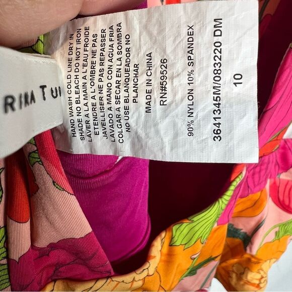 Trina Turk one piece floral bathing suits - Picture 9 of 10